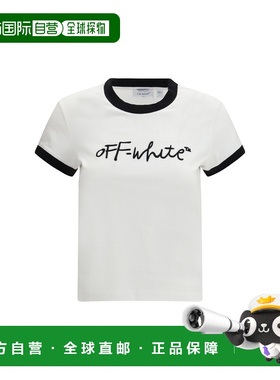 1h可退 潮奢 off-white 女士 Script T恤 2AA112S26JER001W102