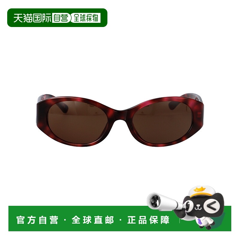 1h可退 BALENCIAGA 女士眼镜 BB0369SK003 CO 棕色 Sunglasses