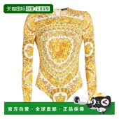 潮奢 舒适时尚 versace 女士 1h可退 yellow黄色 范思哲 连体衣