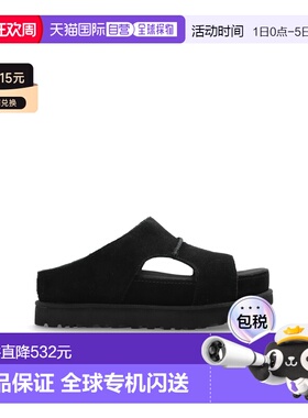 UGG 女士拖鞋 11751320BLK SS2026 黑色 Platform slides ‘GOLDE
