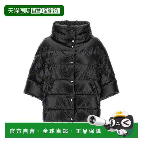HERNO 女士T恤 PI002256D12017Z9300BLACK AW2026 【付后1h可退】