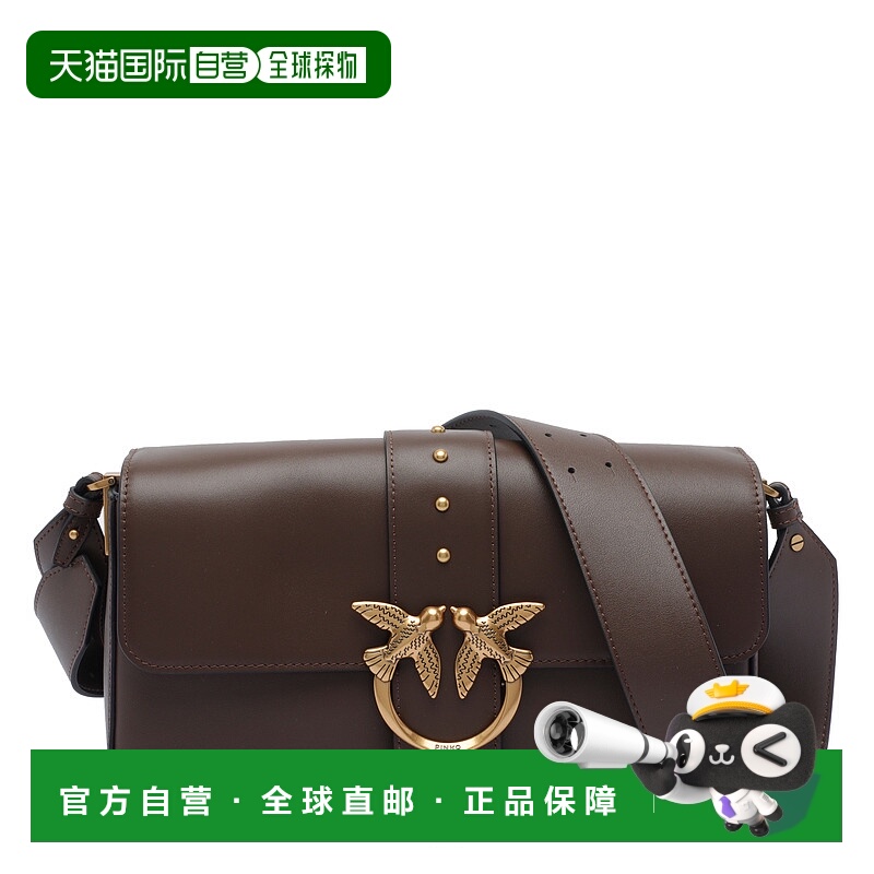 1h可退 PINKO 女士斜挎包 104524A0QOL74Q AW2025 深棕色 BORSA A