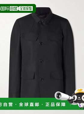 1h可退 潮奢 Tom Ford 汤姆 福特 男士 棉混纺军装夹克 OJM028FMC