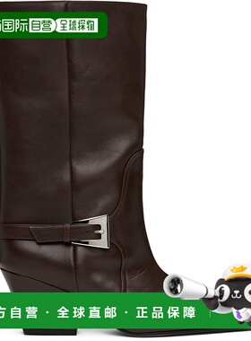 1h可退 潮奢 Paris Texas 女士 棕色 Jane Buckle Midcalf 60 中