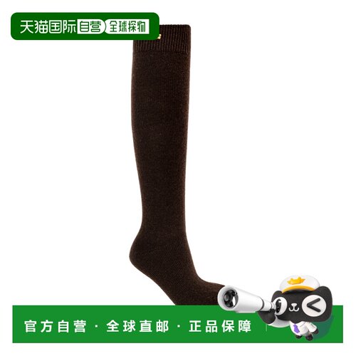 GANNI 女士袜子 B30201161147600B AW2026 棕色 Long wool socks