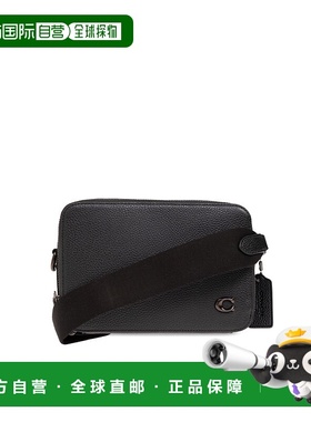 COACH 男士单肩包 CR7820BLK CO 黑色 19? Charter? 蔻驰shou