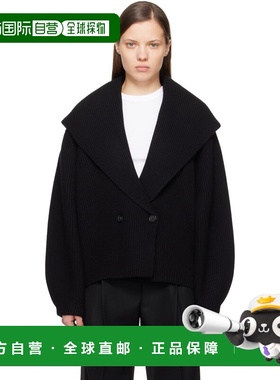 1h可退 潮奢 toteme 女士 TOTEME PRE 黑色毛线衫 251WRT4354YA02