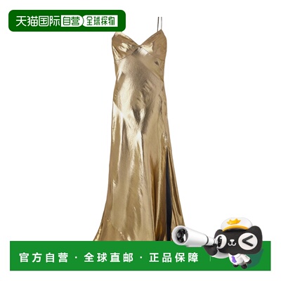 1h可退 SELF-PORTRAIT 女士连衣裙 SC25009XGD AW2025 金色