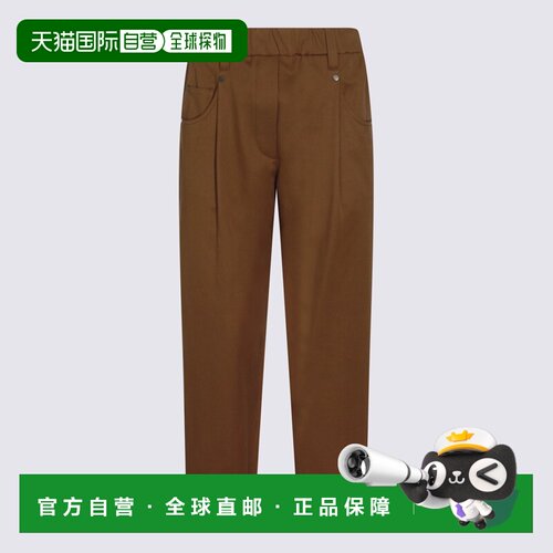 BRUNELLO CUCINELLI 女士休闲裤 MP126P8417C9812 【付后1h可退】