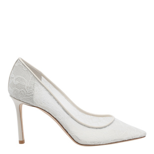 ROMY85JXOIVORY JIMMY CHOO 女士高跟鞋 白色 SS2026