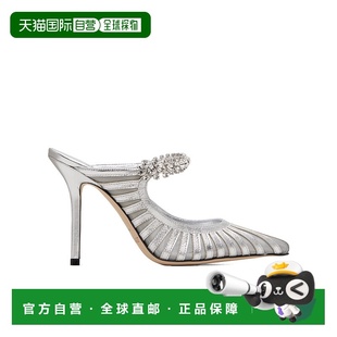 AW2025 JIMMY BING100SILVER 女士高跟鞋 白色 CHOO