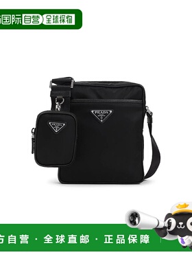 PRADA 男士单肩包 2VH112VXOP2DMH0002  AW2025黑色斜挎包
