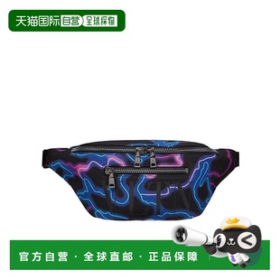 XY2B0982LTGKQ0 腰包 SS2022 蓝色 Camou VALENTINO 黑色Neon 男士