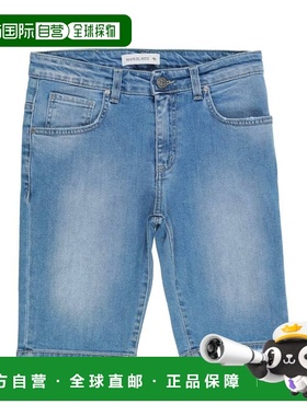 1h可退 潮奢 Manuel Ritz 男童 牛仔短裤童装 blue蓝色 舒适时尚