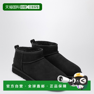 女士 ULTRA 经典 1h可退 迷你黑色靴子 Ugg 款 1116109 潮奢