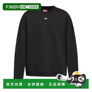 SBOXTD0GEAD9XX 针织毛衣 AW2024 黑色 卫衣 DIESEL 长袖 男士