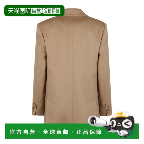 MAX MARA 男士大衣 2521046012600001 AW2025驼色西装外套