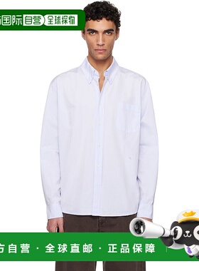 1h可退 潮奢 Our Legacy 男士 蓝色 Beyond BD 衬衫 M2252BD