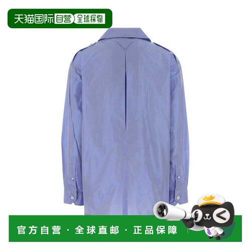PRADA 女士衬衫 P495ISOOO120MF0237 SS2026 浅蓝色