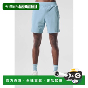 yoga 男款 REPETITION 纯色直筒舒适网球休闲短裤 m6095 SHORT alo