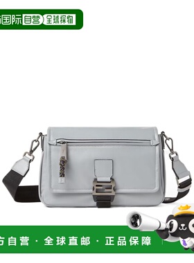 FENDI 男士斜挎包 7VA685AV8BF1WL2 SS2026 灰色 Flux 斜挎包