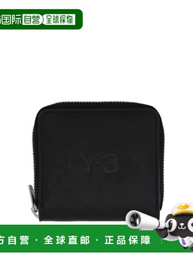 1h可退 Y-3 男士钱包 JD2895 AW2025 浅棕色 Zip-Around Leather