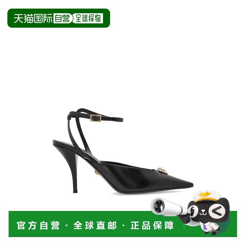 1h可退 VERSACE 女士高跟鞋 10204791A148351B00V CO 黑色 Versac