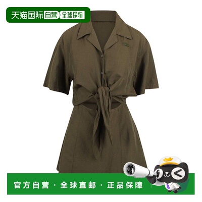 DIESEL 女士连衣裙 A219880PGBS51F SS2026 绿色 Abito chemisier