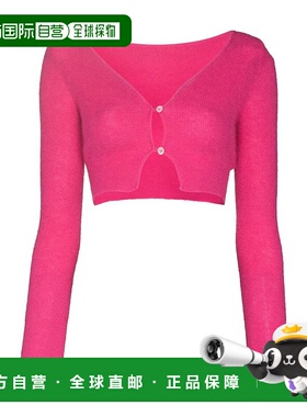 JACQUEMUS 女士针织衫 213KN2032360430 SS2022 粉红色长袖