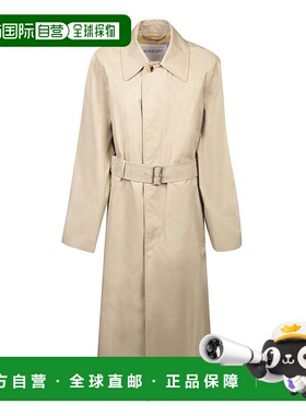 BURBERRY 男士外套 8077868B7311 AW2023 浅棕色 Long trench coa