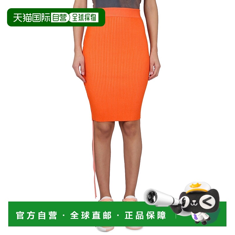 1h可退 OFF-WHITE 女士半身裙 OWHL028 SS2023 橙色
