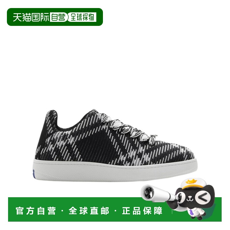 1h可退 BURBERRY 男士运动鞋 80834771 SS2024 灰色 Box圆头低帮