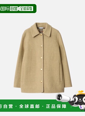 BURBERRY 女士外套 8110904C1309 AW2025 浅棕色 BURBERRY coat