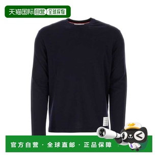 BROWNE AW2024 男士 MJS218AJ0149415 蓝色 T恤 THOM