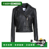 潮奢 舒适时尚 Pinko 女士 1h可退 black黑色 品高 皮革夹克