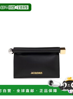 1h可退 JACQUEMUS 女士单肩包 BAW00392AC27L14990 CO 黑色斜挎包