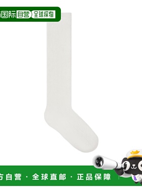 CELINE 女士袜子 AA04E961M01OW AW2025 白色 罗纹袜子