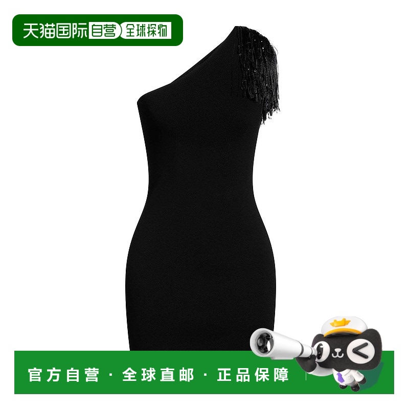 1h可退 潮奢 Pinko 品高 女士 单肩连衣裙 black黑色 舒适时尚