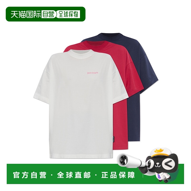 1h可退 PALM ANGELS 女士T恤 PW2B002F25JER0018484 AW2025短袖