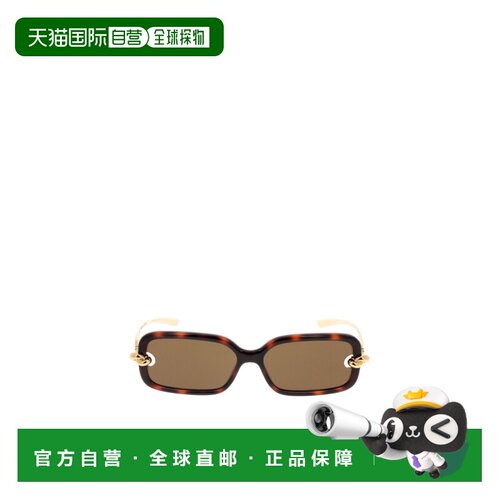 BOTTEGA VENETA 女士眼镜 BV1439S002 SS2026户外棕色太阳镜