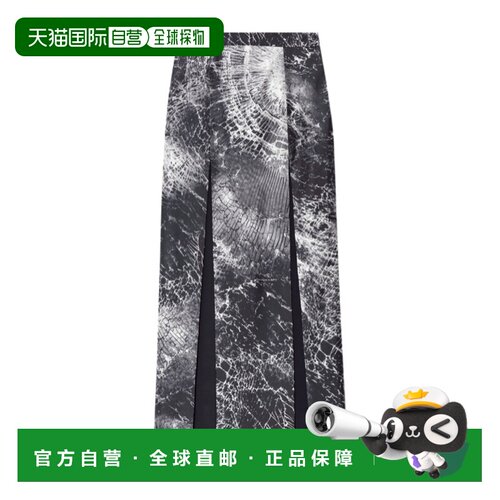 1h可退 奢淘 Alexander McQueen 镂空半身裙 女 804944QZANRa字裙