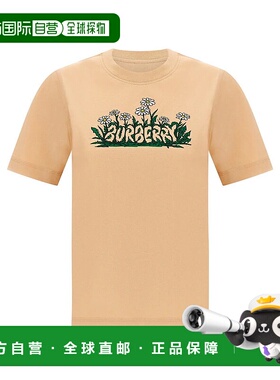 BURBERRY 女士T恤 8102402TEACUP SS2025 粉红色 Burberry Printe