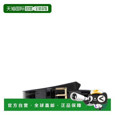 PRADA 女士腰带 1CC573069F0002 SS2025 黑色 Log【付后1h可退】