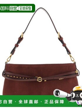 PINKO 女士单肩包 106176A0F6R49Q SS2026 酒红色 'Belt' medium