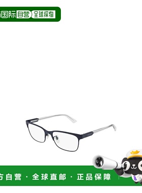 GUCCI 女士眼镜 GG0494O003 SS2019 白色 徽标细节平光镜古驰