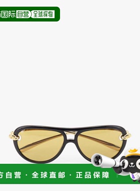 Bottega Veneta 葆蝶家 女士 飞行员打结醋纤太阳眼镜 841235VBL8