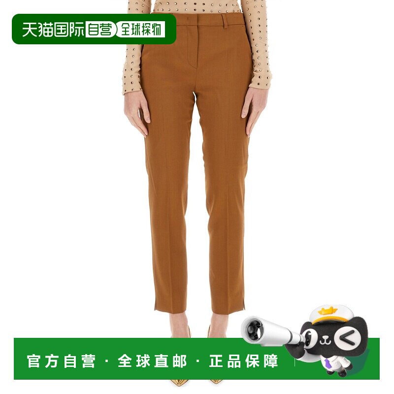 MAX MARA 女士休闲裤 71360496650232007 CO 棕色 PANTS "MORETTO - 天猫国际探物中国香港出品