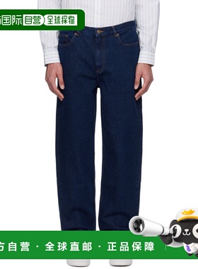 1h可退 潮奢 A.P.C. 男士 海军蓝 Martin 牛仔裤 COHJIH09121