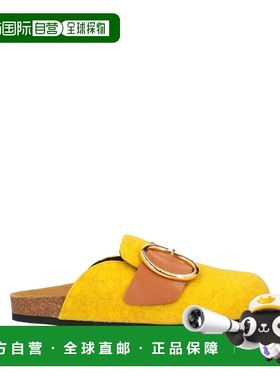 1h可退 潮奢 J.W. Anderson 女士 Mules 木屐 yellow黄色 舒适时