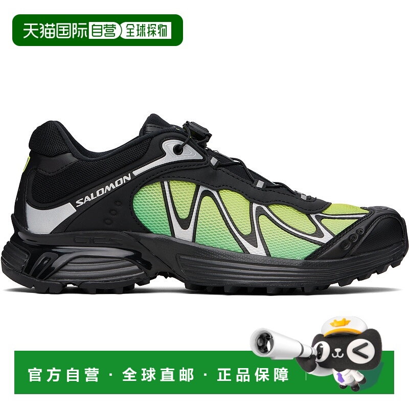 1h可退 潮奢 salomon 萨洛蒙 男士 黑色 & 绿色 XT-Whisper 运动
